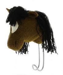 Fiona Walker Felt Animal Hook - The Brown Horse  Winston + Grace