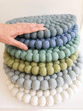 Felt Ball Mini Mat (trivet) - Mint  Winston + Grace